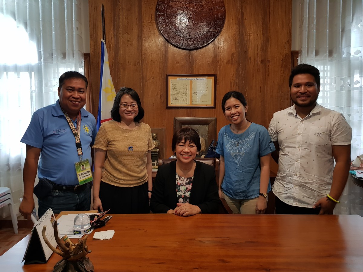 Consultations with the Mayor and PhilHealth&nbsp;officials