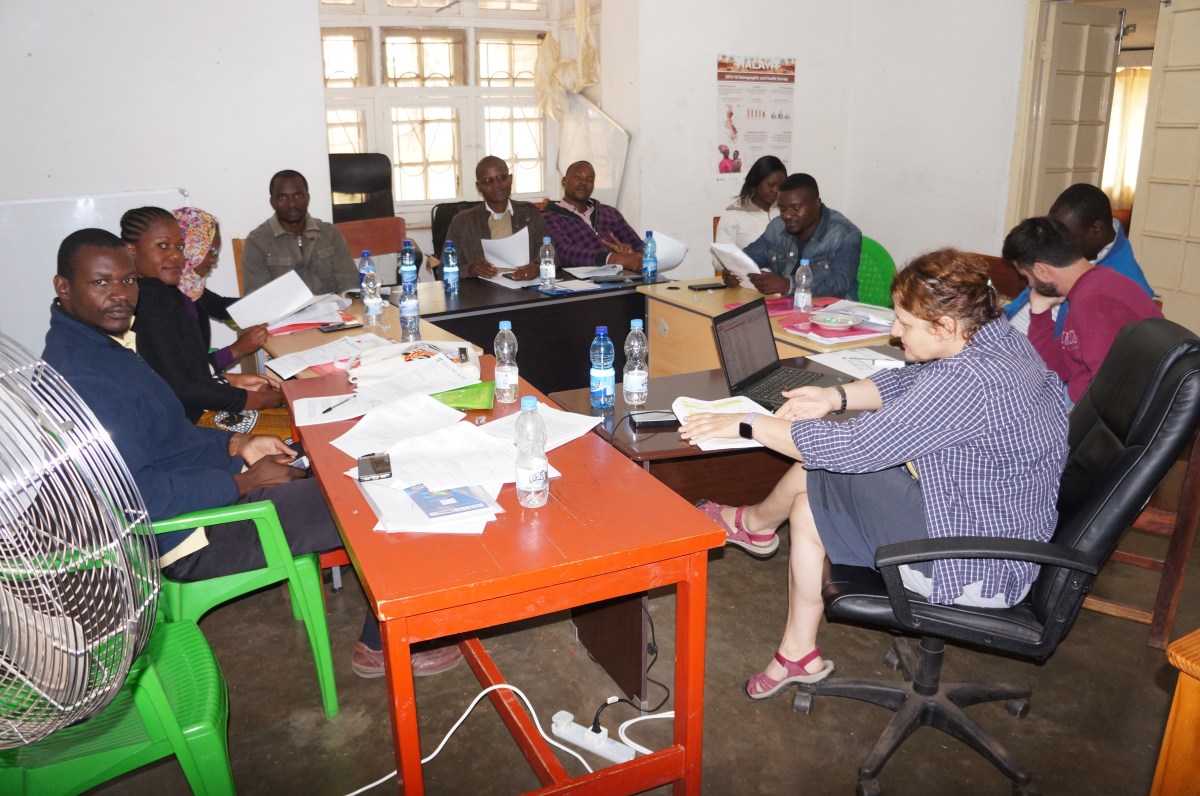 Training Supervisors in&nbsp;Malawi