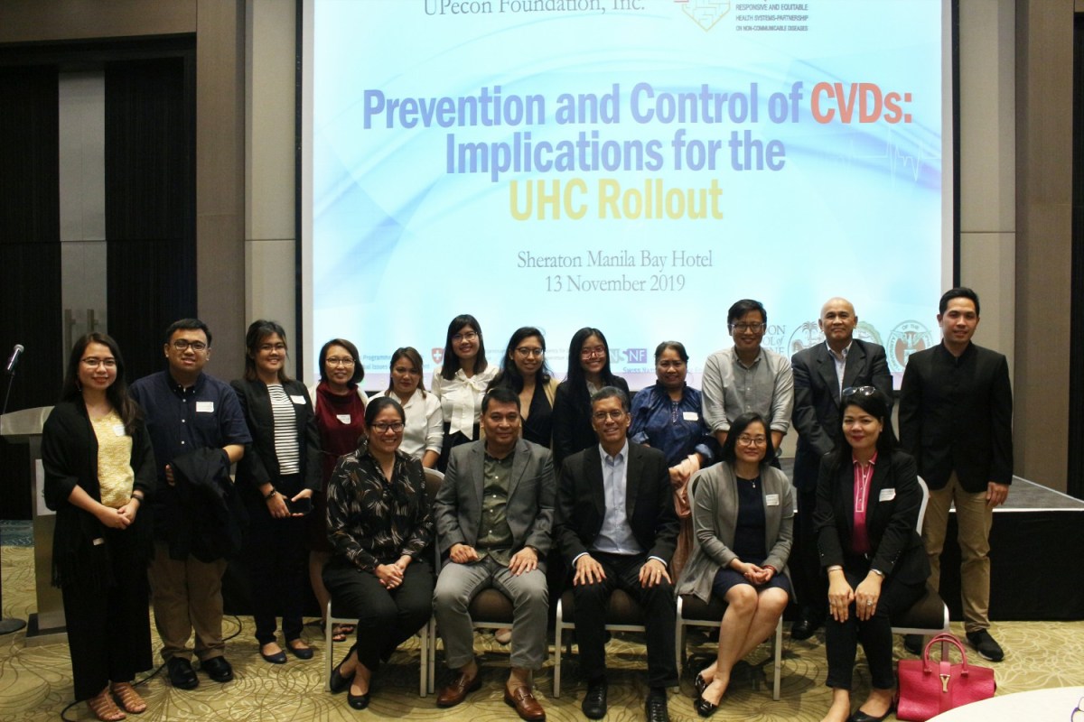 Public Forum on Prevention and Control of CVDs: Implication for UHC&nbsp;Rollout